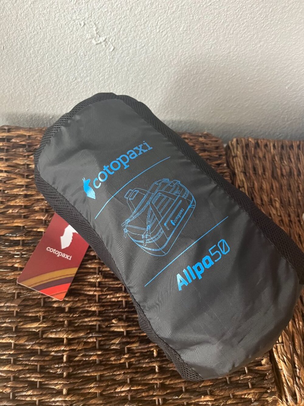 COTOPAXI Allpa 50L Duffel Bag Black NWT - Picture 12 of 15